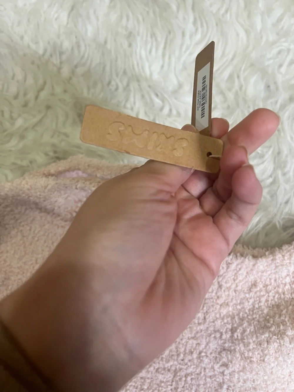 SKIMS Cozy Stretch Tank Top in Light Pink - Picture 5 of 5